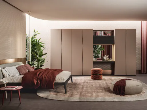 Armadio Kloe con ante battenti di Morassutti