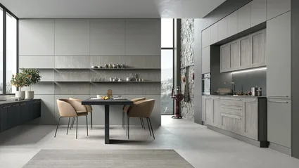 Cucina Moderna lineare City 07 di Stosa