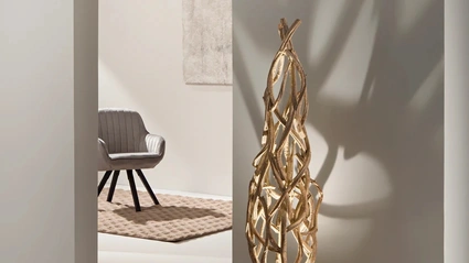 Lampada da terra in legno Epigea di FAN Europe