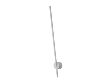 Lampada da parete Shanghai Bianco con struttura in alluminio e diffusore opale di F_A_N_ Europe