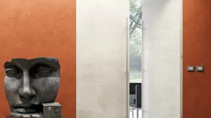 Porta per interni Filomuro Materik Cemento di BiHome