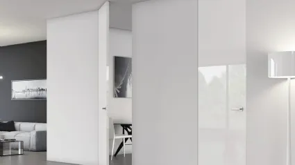 Porta Filomuro Laccato Lucido bianco di BiHome