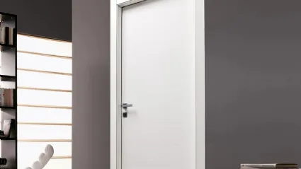 Porta per interni laccata bianca Materik Bianco di BiHome