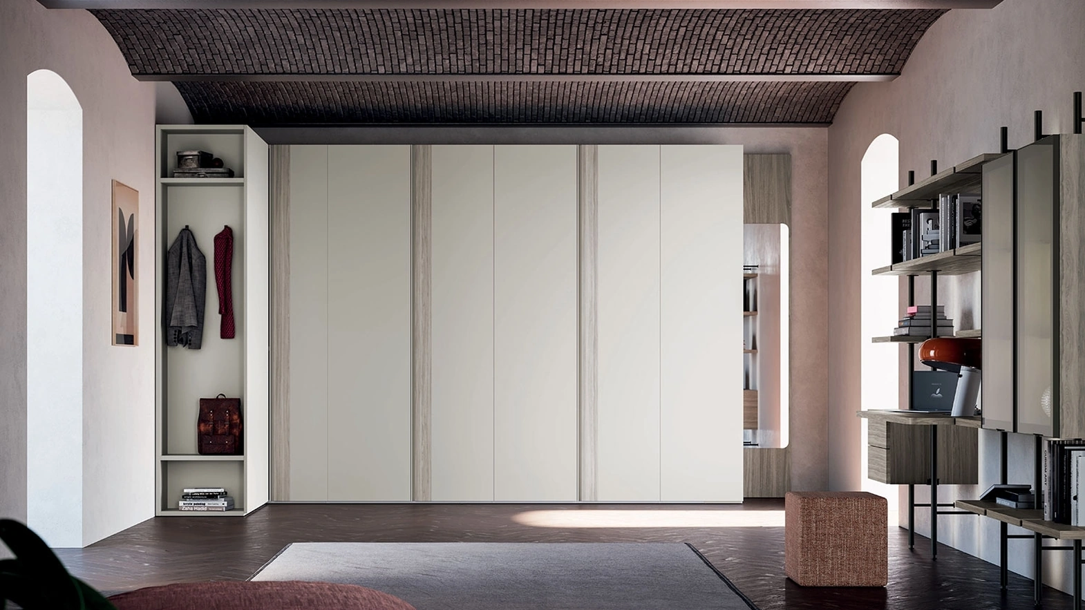 Armadio angolare con terminale a giorno W23 09 di Clever