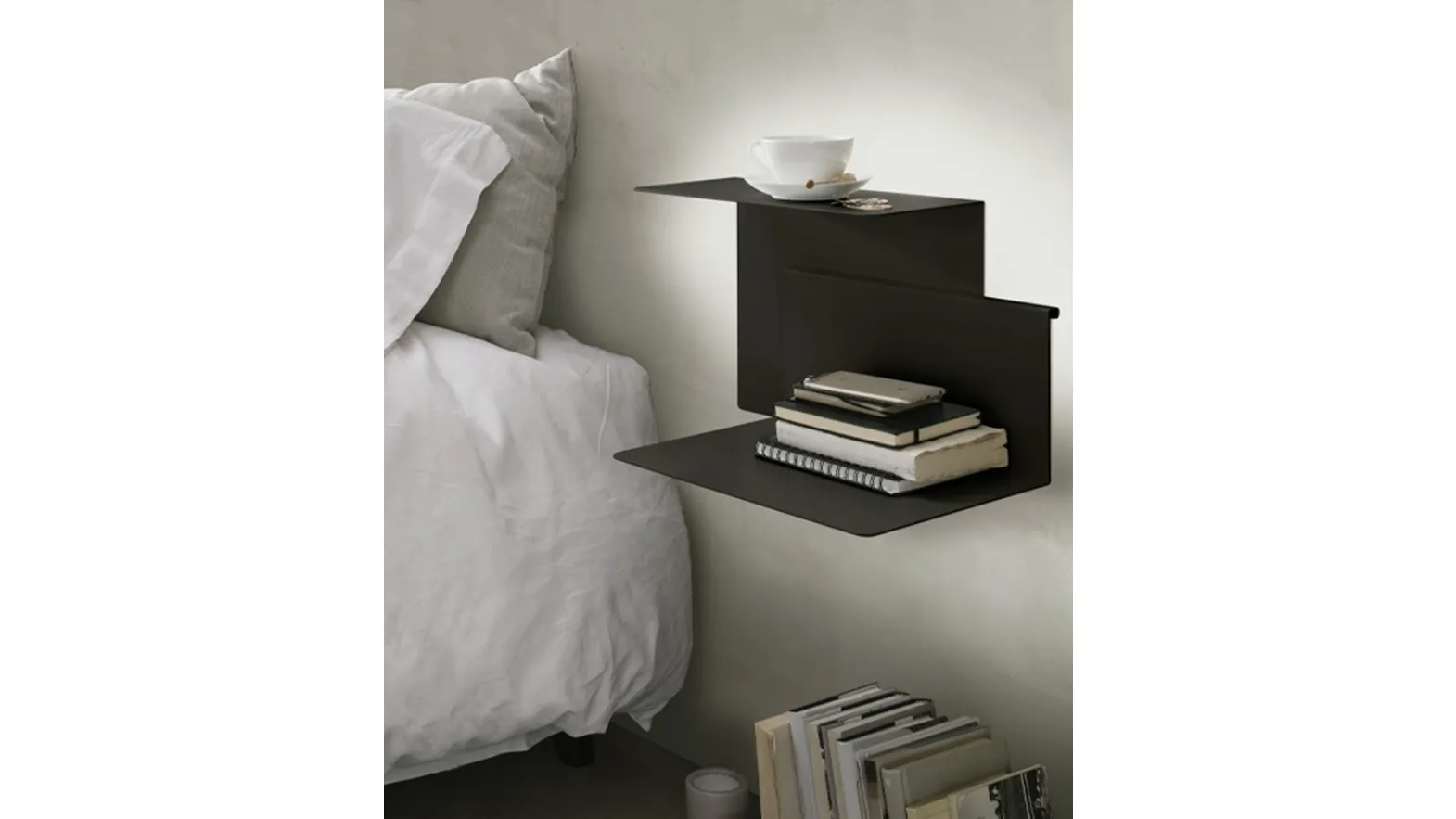 Comodino sospeso Twin di Target Point