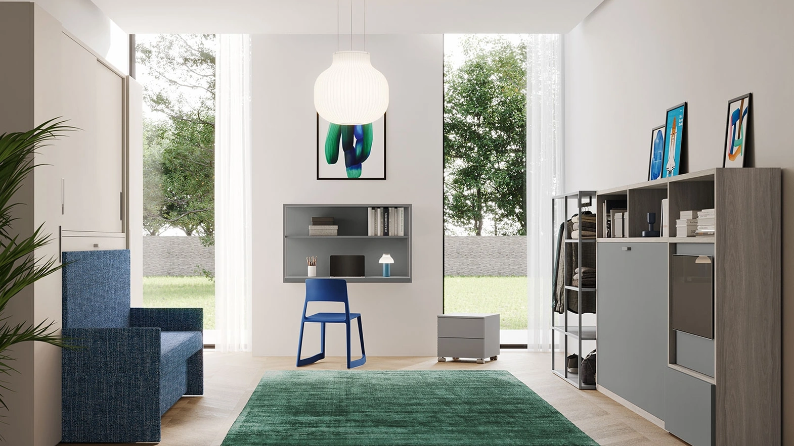 Letto a scomparsa chiuso Im 22 09 Nikai di Clever
