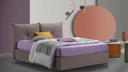 Letto Asia con box contenitore di Lettissimi