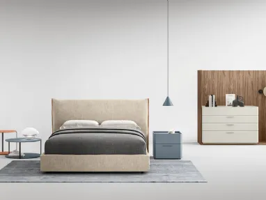 Letto con box contenitore Bilbao di Cinquepuntozero