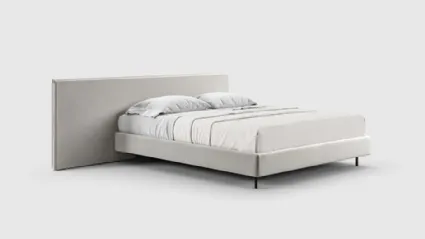 Letto Sistema Letto Morfeo in tessuto con testiera di Cinquepuntozero