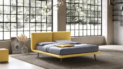 Letto Enea 24 in tessuto imbottito di Stilfar Italia