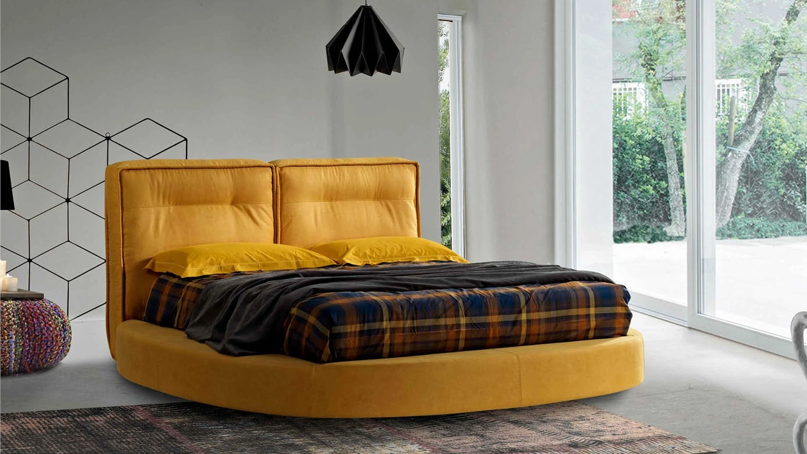 Letto con testiera Abby di Lettissimi