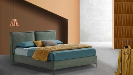 Letto imbottito Luna di Lettissimi