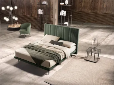 Letto matrimoniale trapuntato Matrix di Stilfar Italia