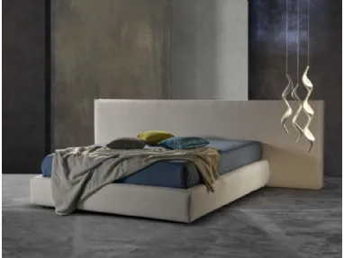 Letto semplice ed elegante con contenitore Milo Ring 28 di Excò