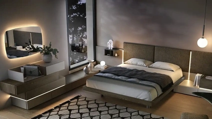 Letto di design Puzzle M17 di Moretti Compact Giorno Notte