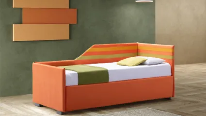Letto singolo Arcobaleno con letto estraibile di Stilfar Italia