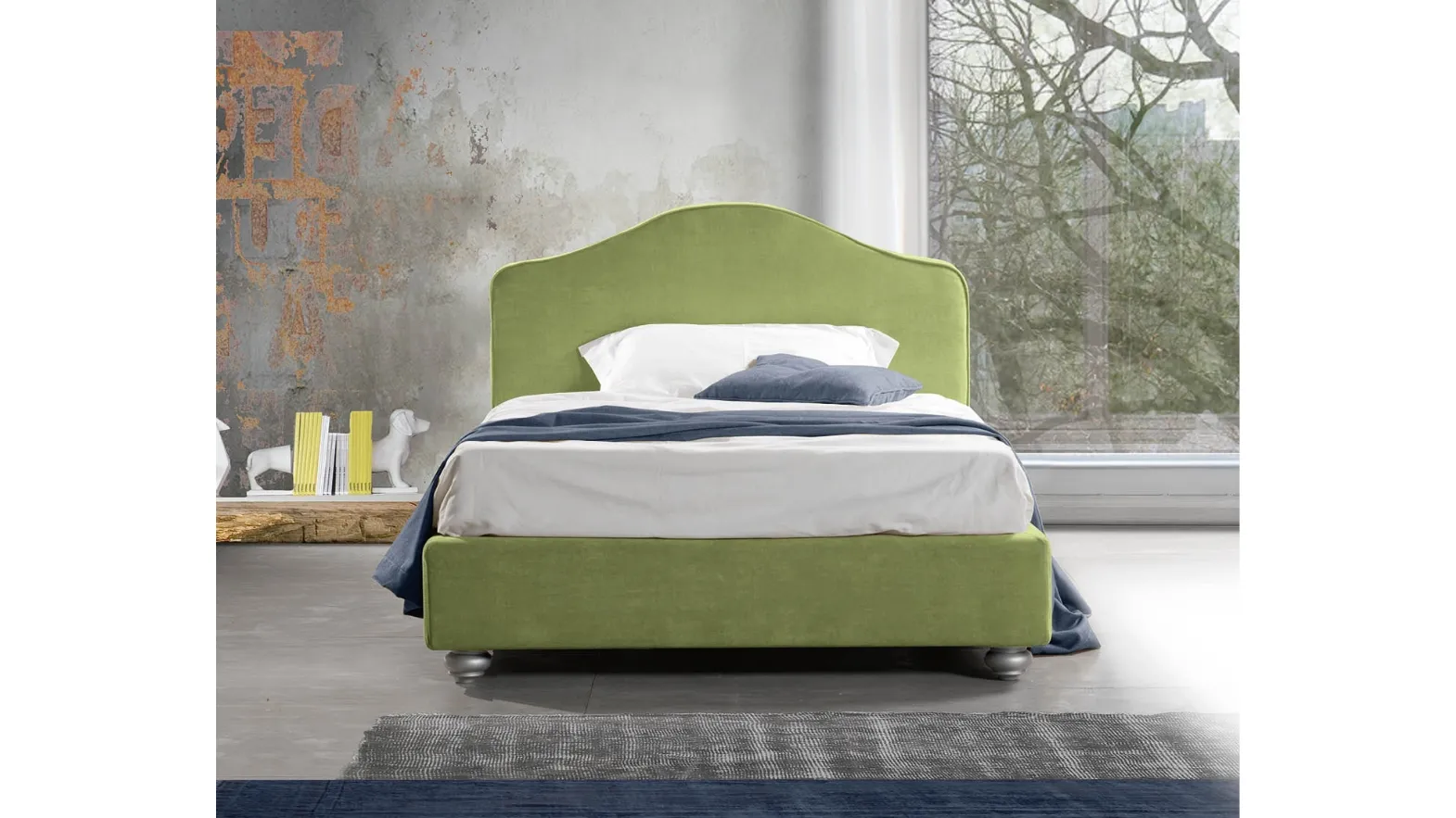 Letto singolo classico Romantico di Lettissimi 