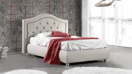 Letto singolo Sogno Capitonné di Lettissimi 