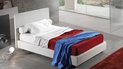 Letto singolo Vela Liscio di Lettissimi 