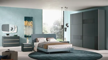 Letto Soft rivestito tessuto Carta Zucchero di Corso 11