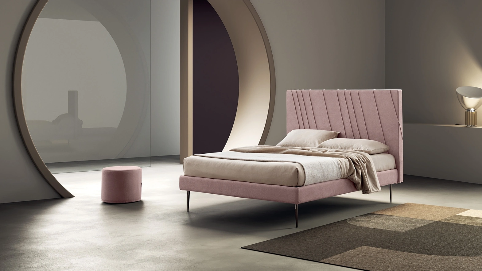 Letto matrimoniale Carla di Stilfar Italia