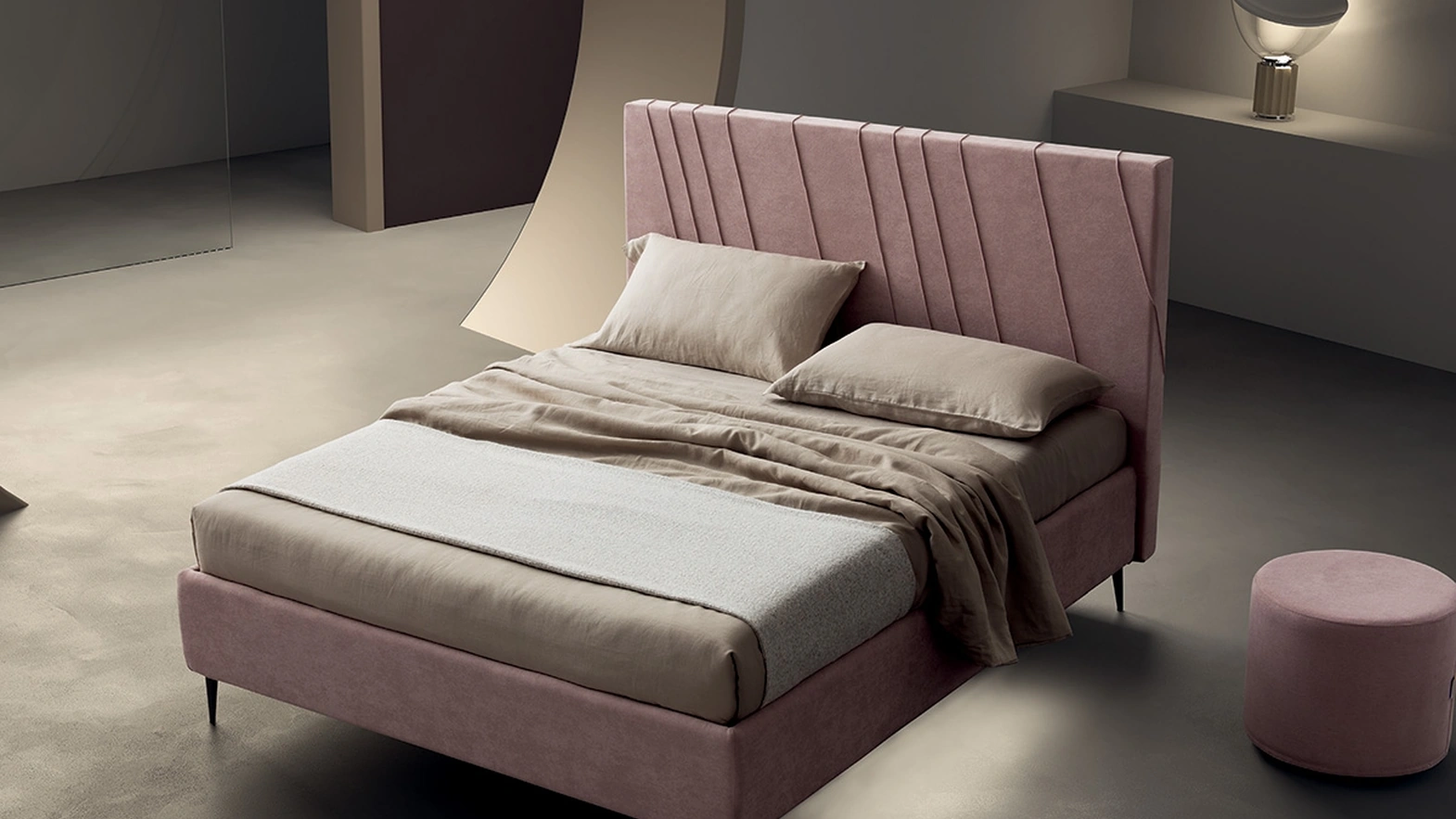 Letto matrimoniale Carla di Stilfar Italia