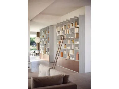 Libreria a muro LV732 di Giessegi