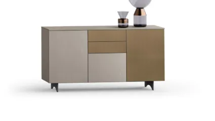 Madia Composizione G333M in materico effetto legno e decor di Corso 11