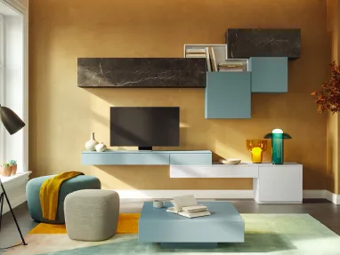 Parete Attrezzata Living LV734 di Giessegi