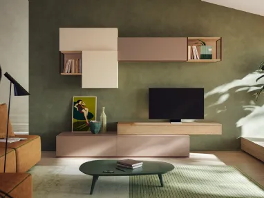 Parete Attrezzata Living LV735 di Giessegi