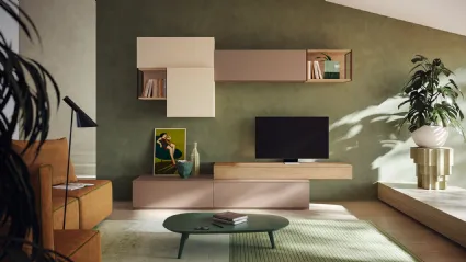 Parete Attrezzata Living LV735 di Giessegi