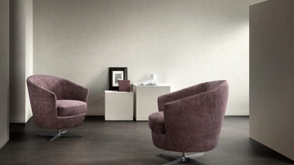 Poltroncina in tessuto Moon Small di Samoa