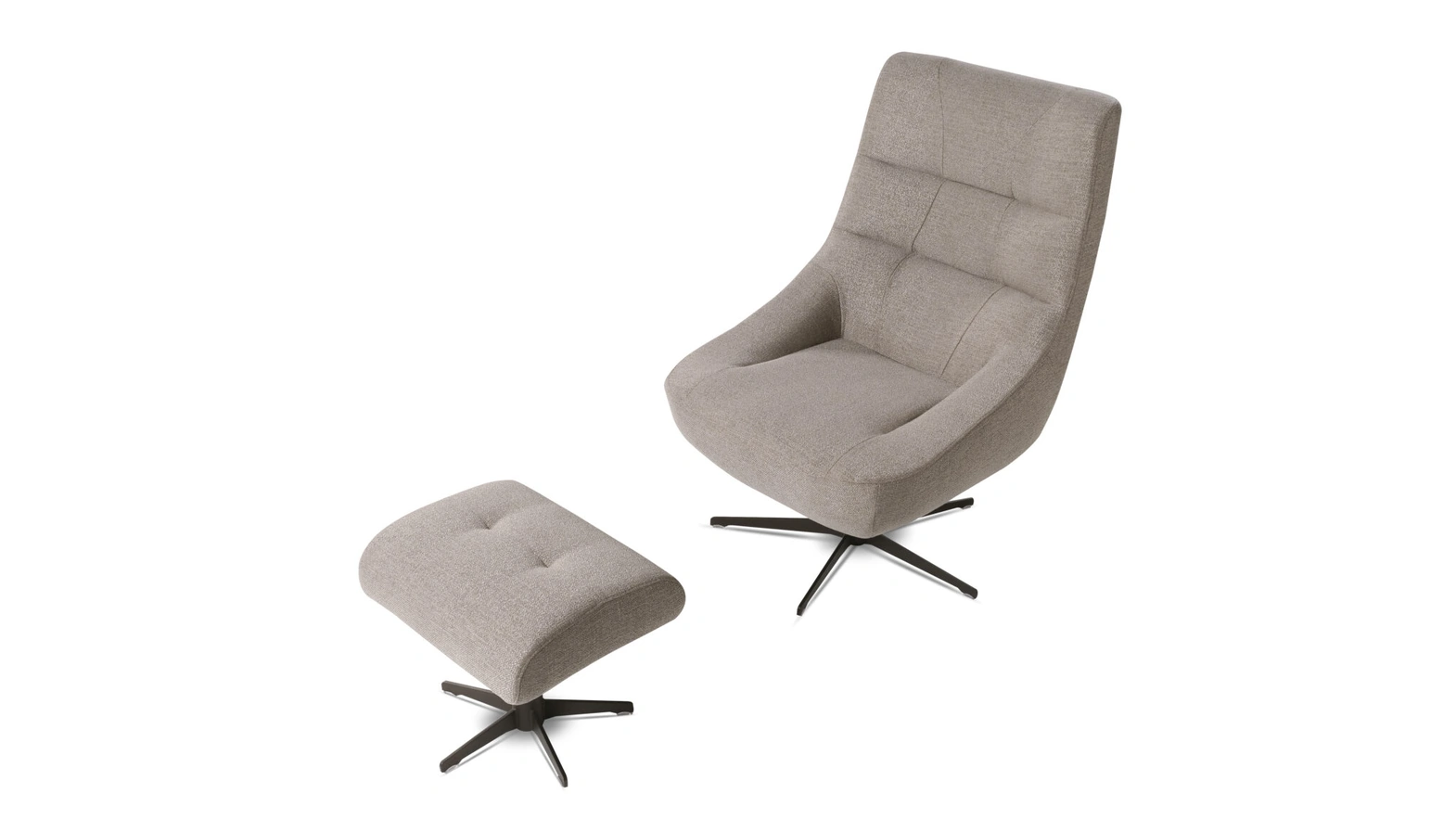 Poltrona in tessuto Giulia di Nicoletti Home