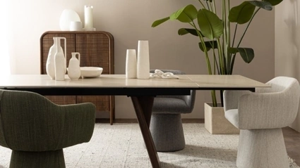 Poltroncina girevole Lottie di Bizzotto