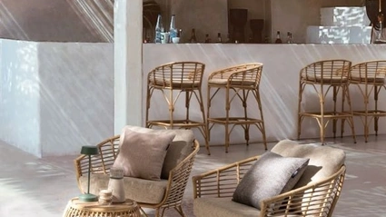 Poltroncina in rattan Mabel di Bizzotto