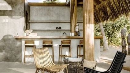 Poltroncina in rattan Menendez di Bizzotto