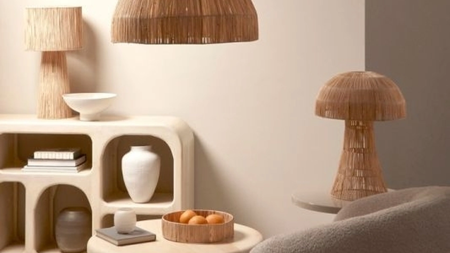 Poltroncina in tessuto Tecla di Bizzotto