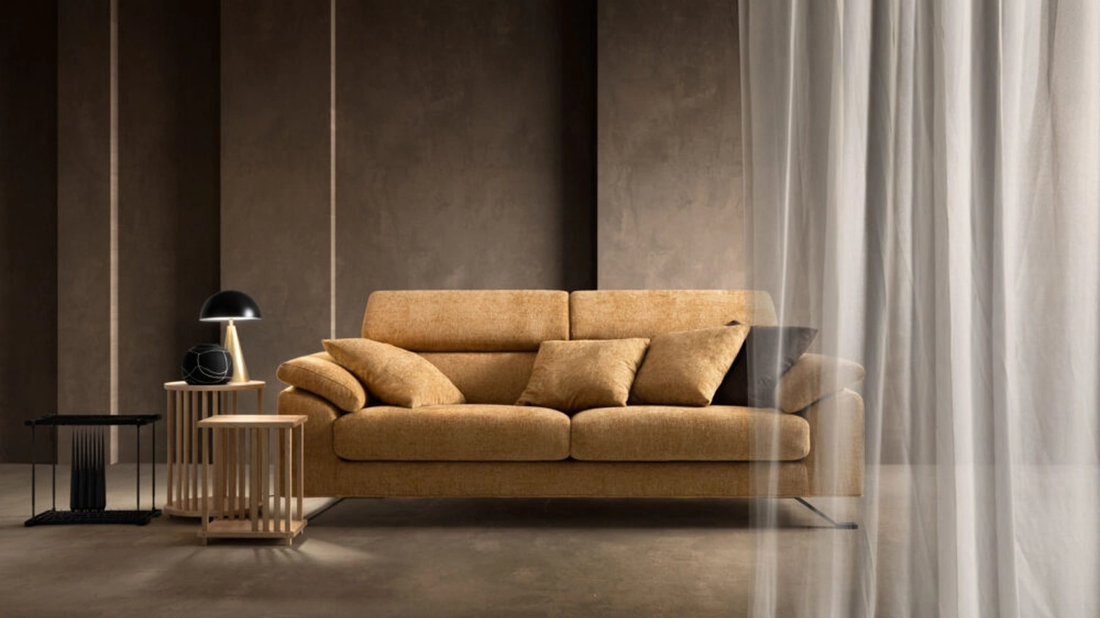 Divano lineare Loft Special di Samoa