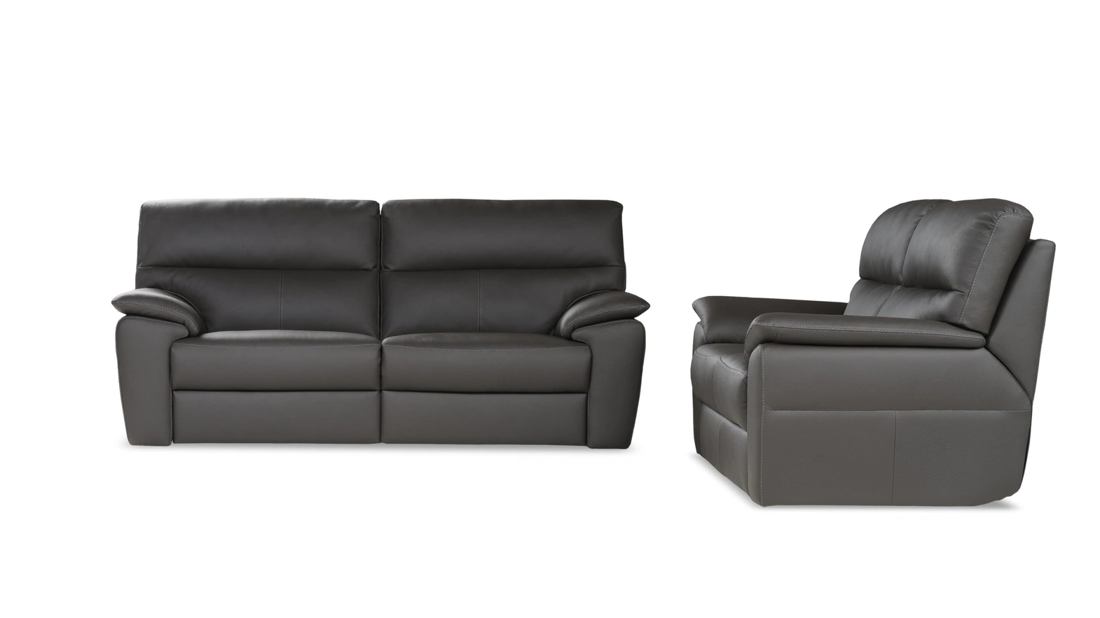 Salotto relax Detroit in pelle di Nicoletti Home