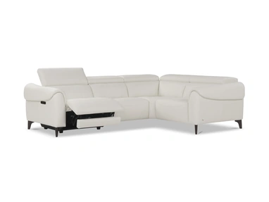 Divano relax Richmond in pelle di Nicoletti Home