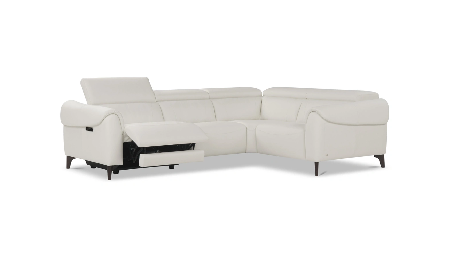 Divano relax Richmond in pelle di Nicoletti Home