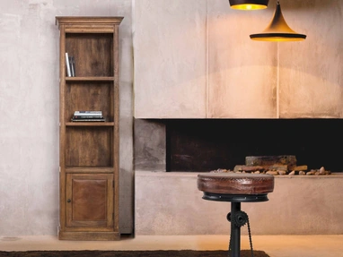 Sgabello in pelle Cycle di Bizzotto