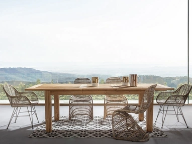 Sedia Raquel in rattan di Bizzotto