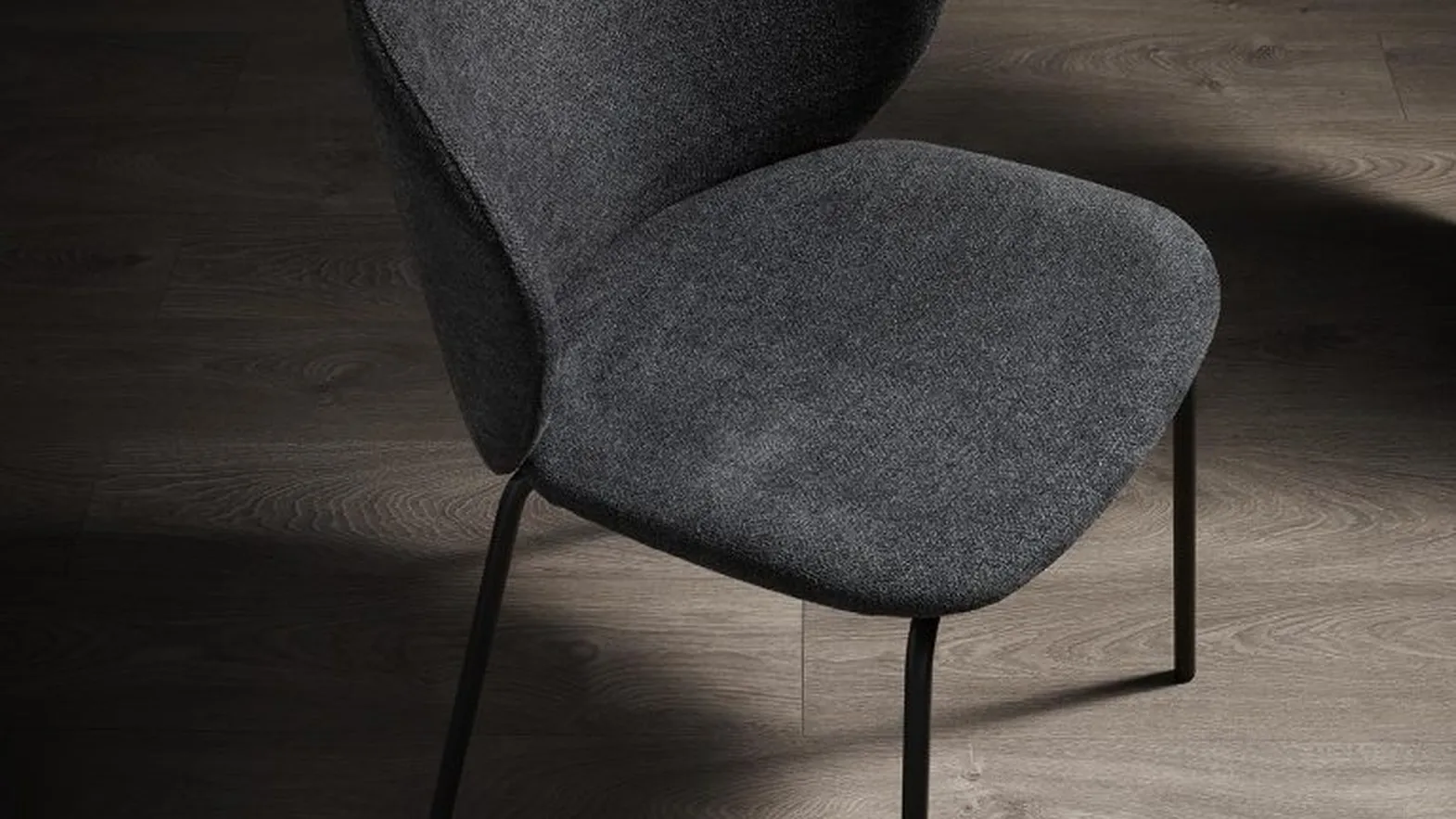 Sedia in tessuto Cassandra di MaxHome