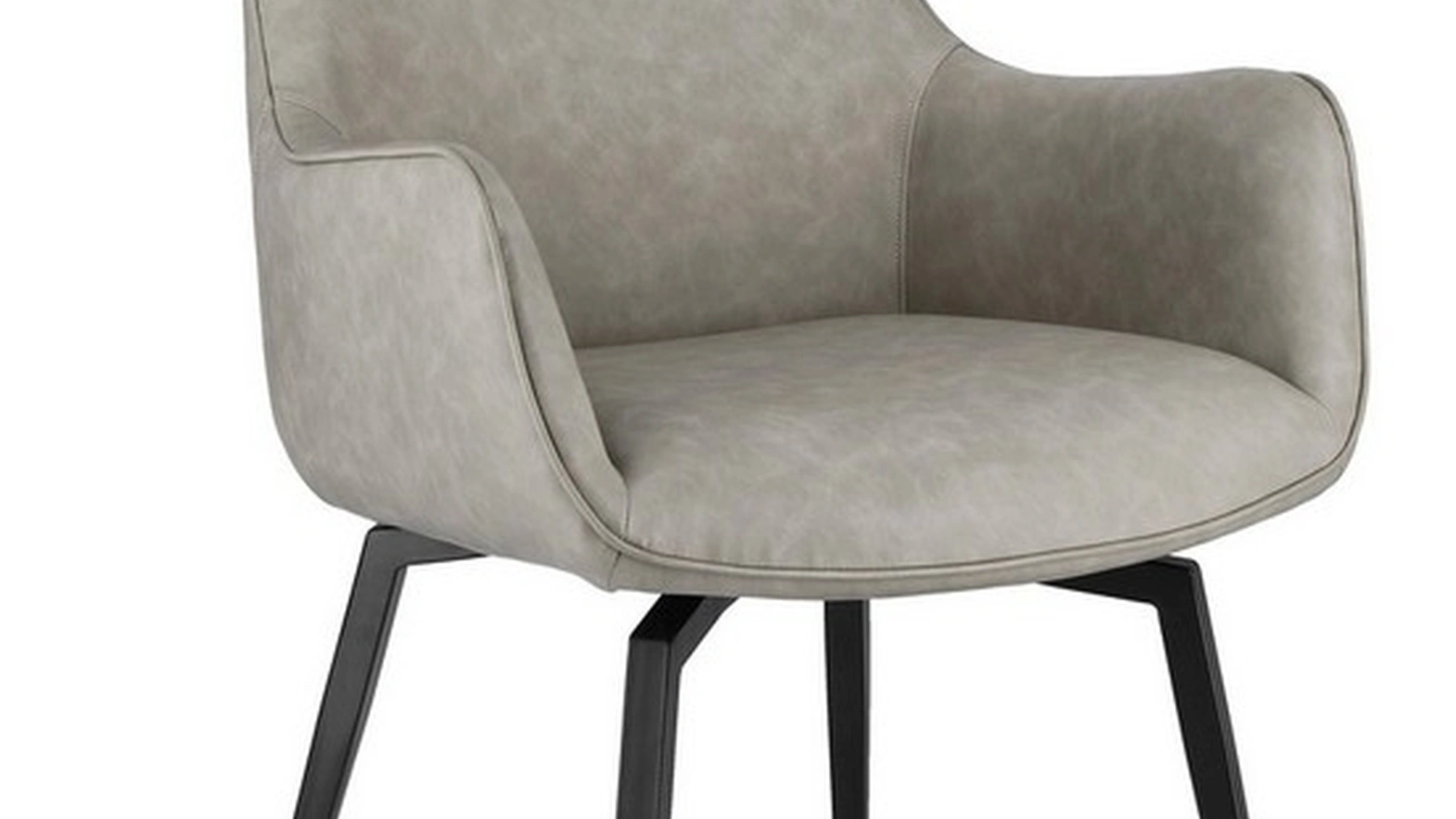 Sedia in ecopelle Lawrence di Bizzotto
