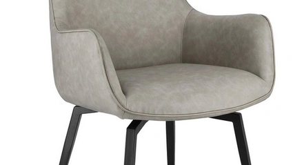 Sedia in ecopelle Lawrence di Bizzotto