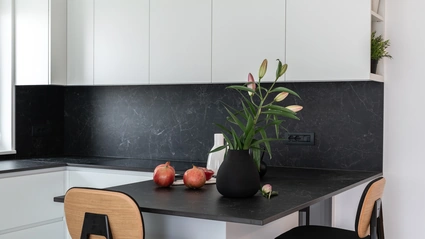 Sgabello con rivestimento in tessuto Tata6 di Pointhouse