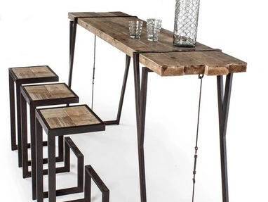 Tavolo in legno Blocks di Bizzotto