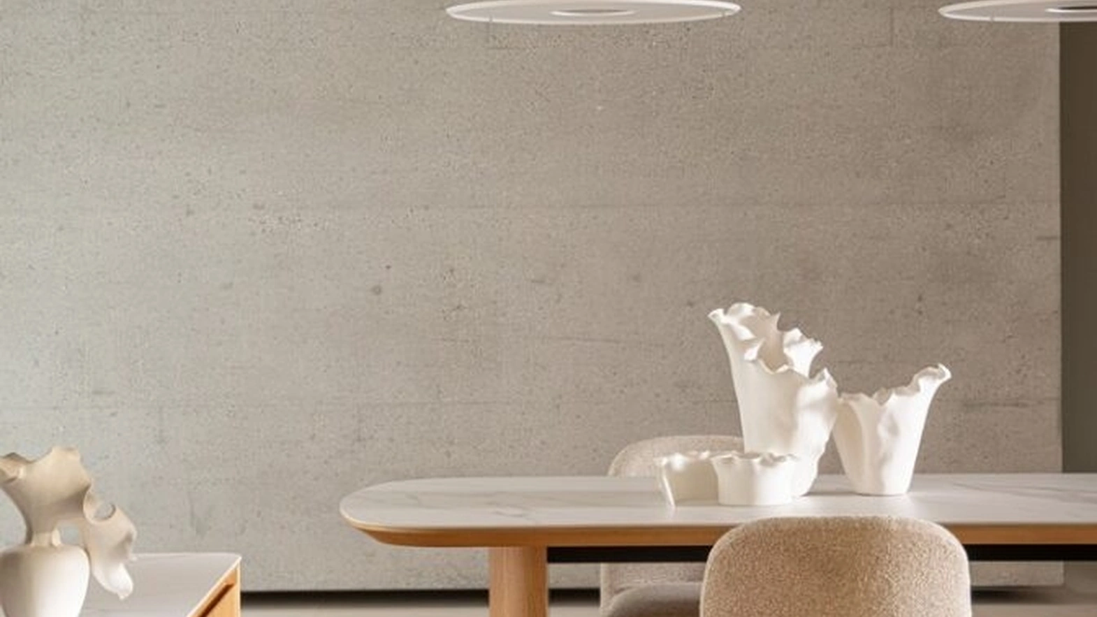 Tavolo con top in ceramica Gavriel di Bizzotto
