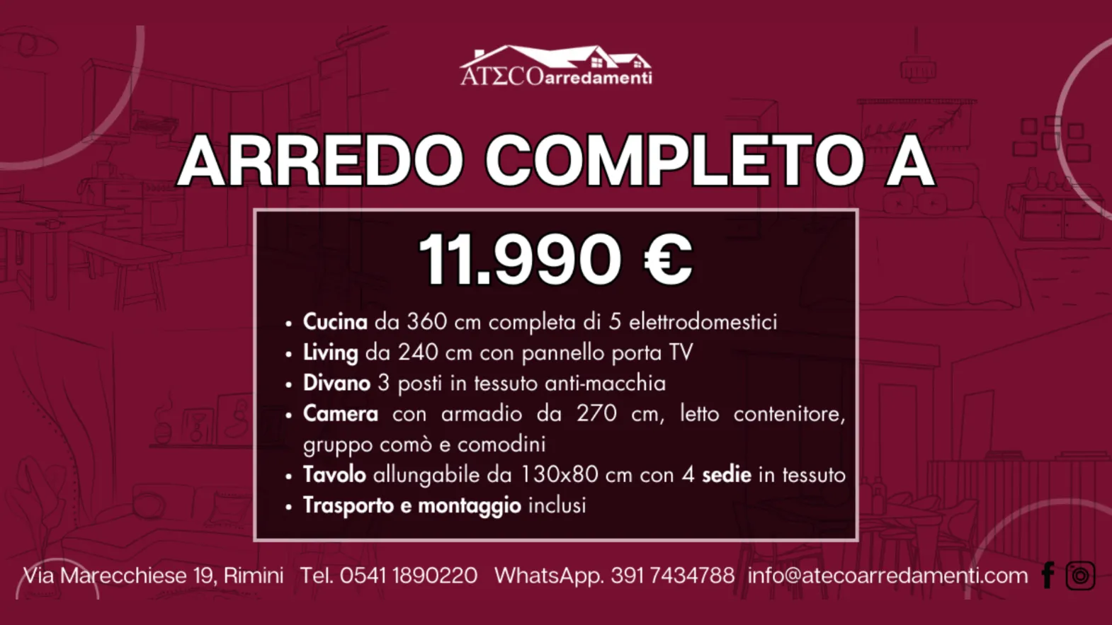 Promozione Arredamento Completo